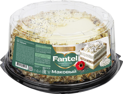 

Торт Fantel Маковый 700 г