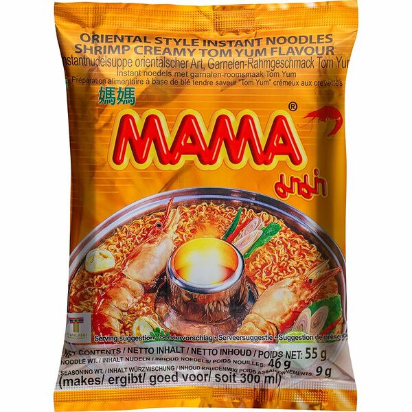 Лапша Mama Том Ям кремовый 55 г