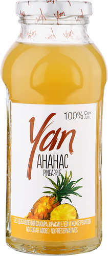 Сок Yan Ананасовый 0.25 л