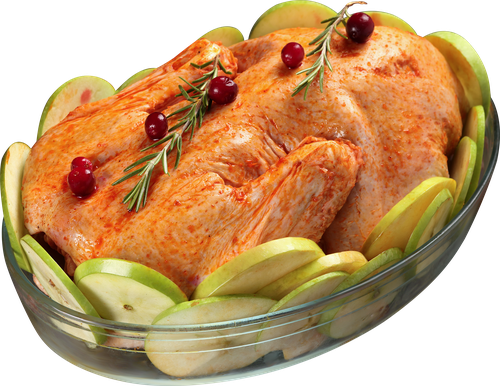 

Утка ЛЕНТА FRESH СП с яблоками Праздничная полуфабрикат охлажденный до 2.5кг