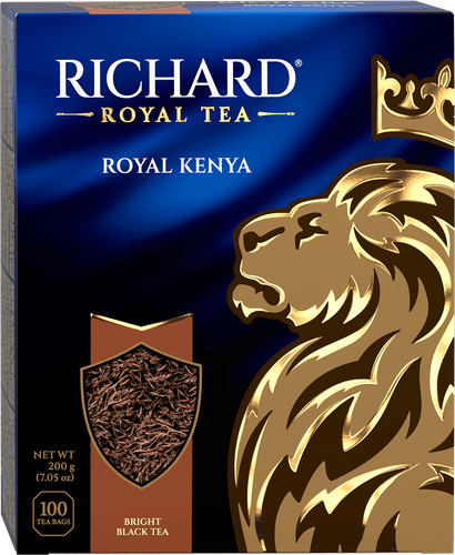

Чай черный Richard Royal Kenya в пакетиках 100 шт 200 г