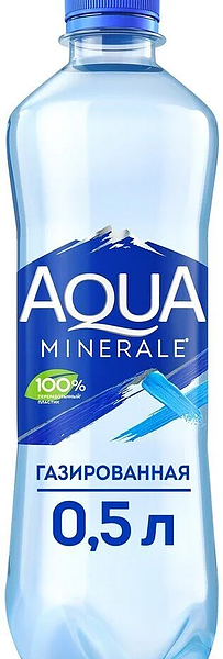 Вода питьевая газированная Aqua Minerale 0.5 л