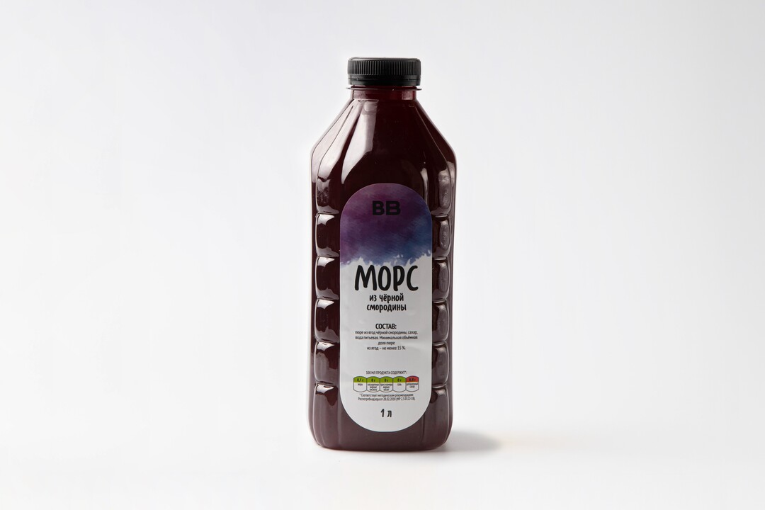 

Морс из черной смородины, 1л