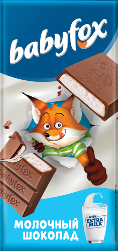

Шоколад Babyfox Молочный 90 г
