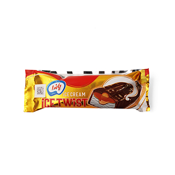 

Мороженое ING Ice Twist Ice cream в шоколадной глазури с хрустящим печеньем 60 г