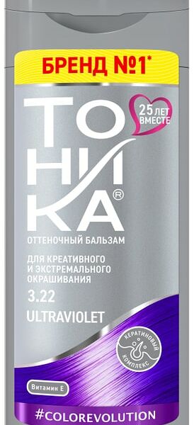 Бальзам для волос Тоника Colorevolution оттеночный 3.22 Ultraviolet 150мл