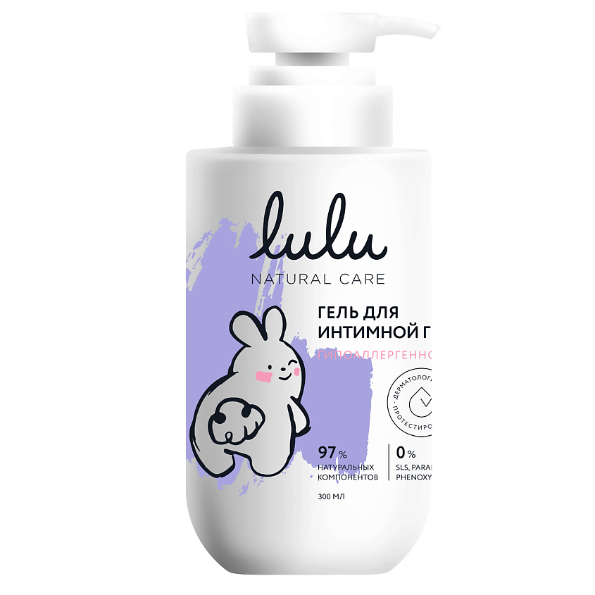 

Гель для интимной гигиены Lulu 3+ 300 мл