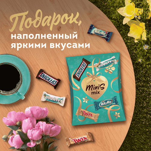

Набор кондитерских изделий Minis Mixed Подарочек, 93 г