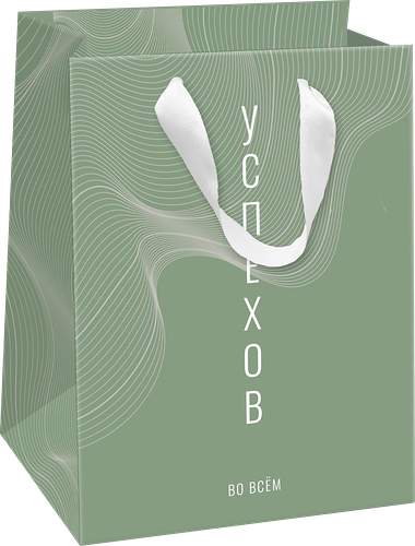 Пакет подарочный Paketiko Country 14.6х11.4х6.4 см, дизайн в ассортименте