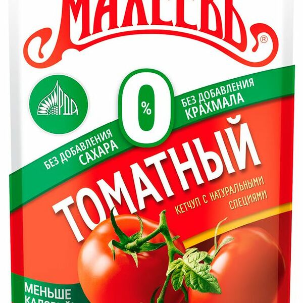 Кетчуп Махеев томатный без сахара и крахмала 300 г