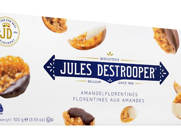 Печенье Jules Destrooper Almond Florentines с миндалём 100 г