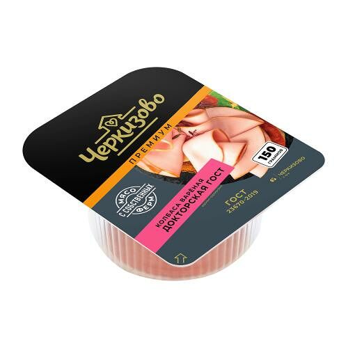 Колбаса Черкизово Премиум Докторская вареная нарезка, 150 г