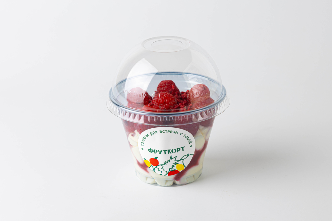 

Крем чизкейк Фруткорт с малиной 160 г