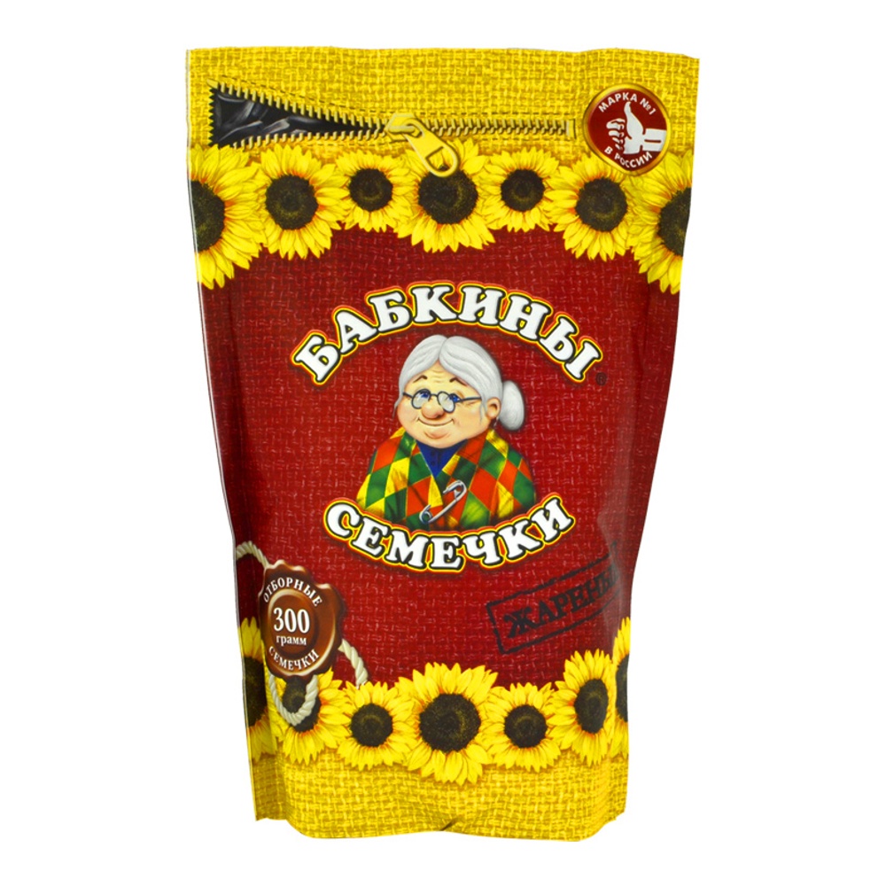 

Семена подсолнечника Бабкины семечки Классические жареные 300 г
