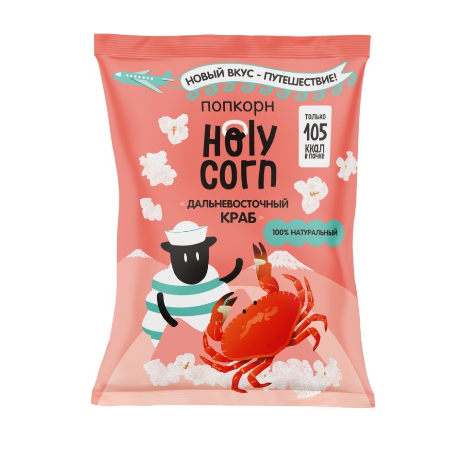 

Попкорн Holy Corn Краб 25 г