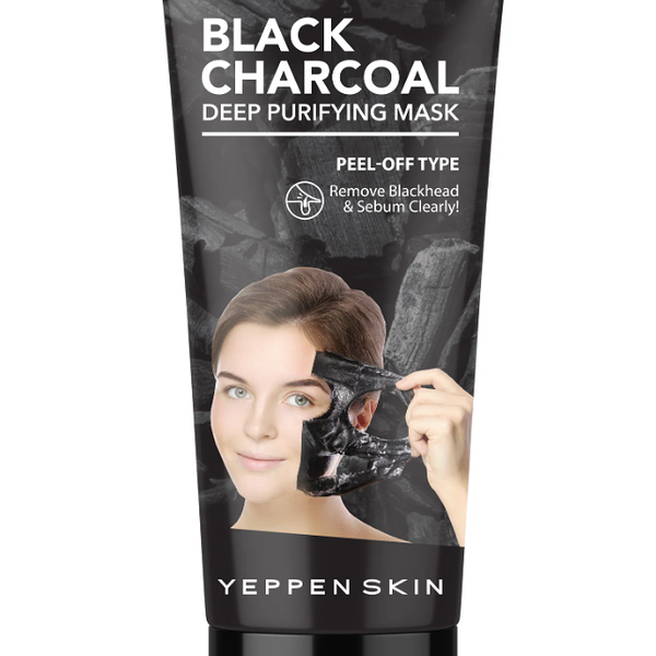 Маска пленка Yeppen Skin Black Charcoal с углем 100 г