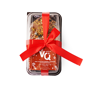 

Штоллен медово-полбяной VQ Формула с сухофруктами, 400 г