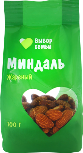 

Миндаль Выбор семьи жареный 100 г