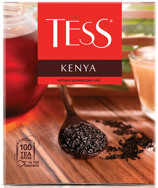 

Чай черный Tess Kenya в пакетиках 100 шт. 200 г