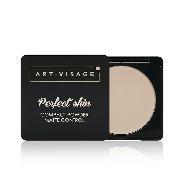 Пудра компактная для лица Art-Visage Perfect Skin т.214 Кремовый 7 г