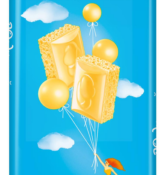 Шоколад Воздушный белый пористый 85 г