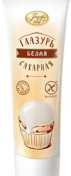 Глазурь сахарная Парфэ Декор белая 120 г