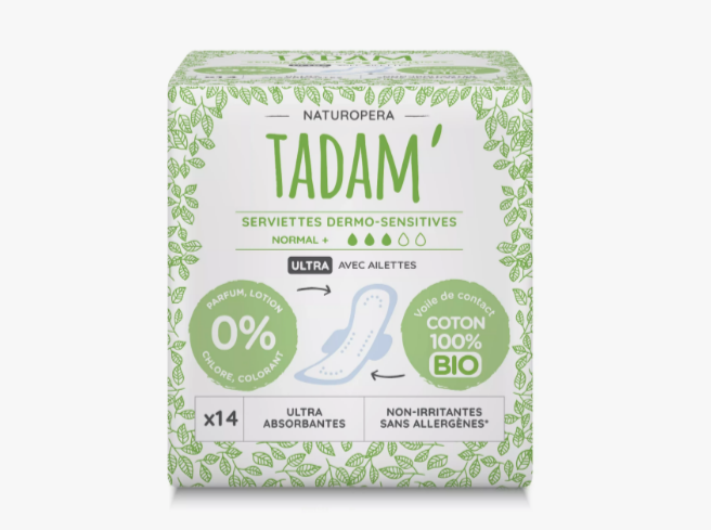 

Прокладки гигиенические Tadam Ultra Normal + 14 шт.