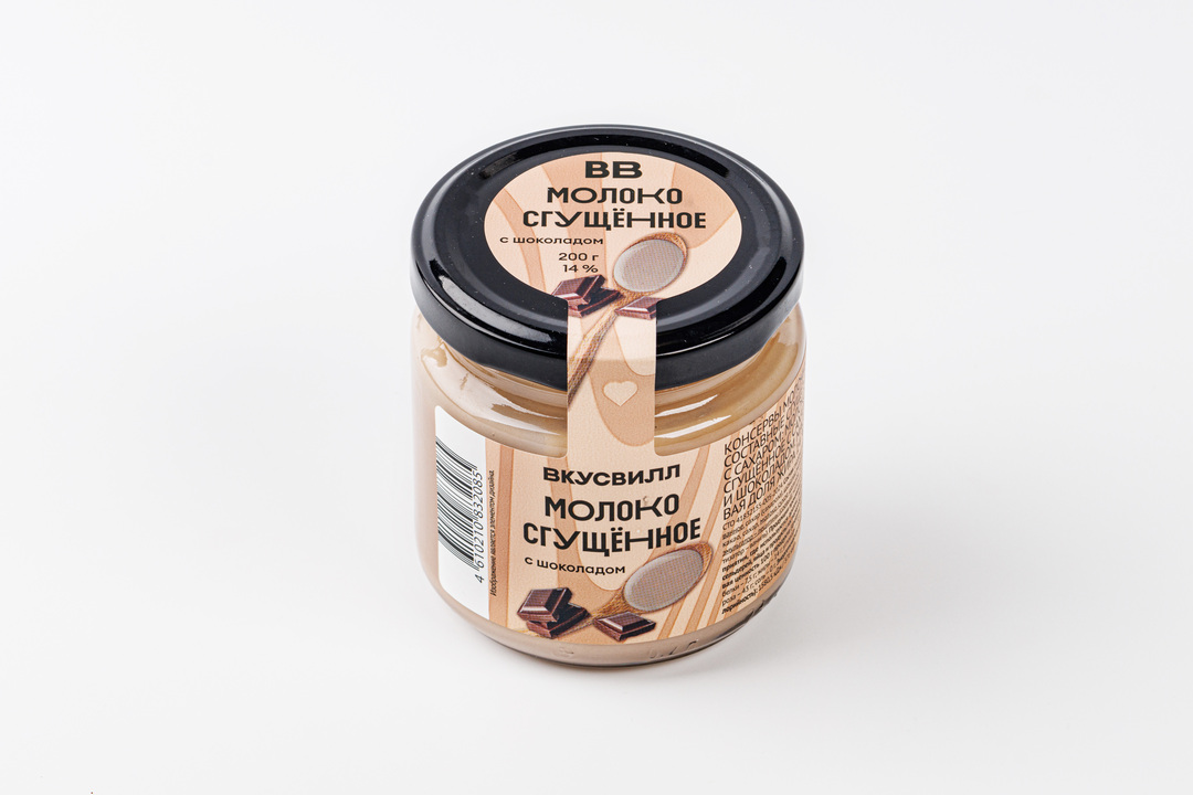 

Молоко сгущенное ВкусВилл с шоколадом 200 г