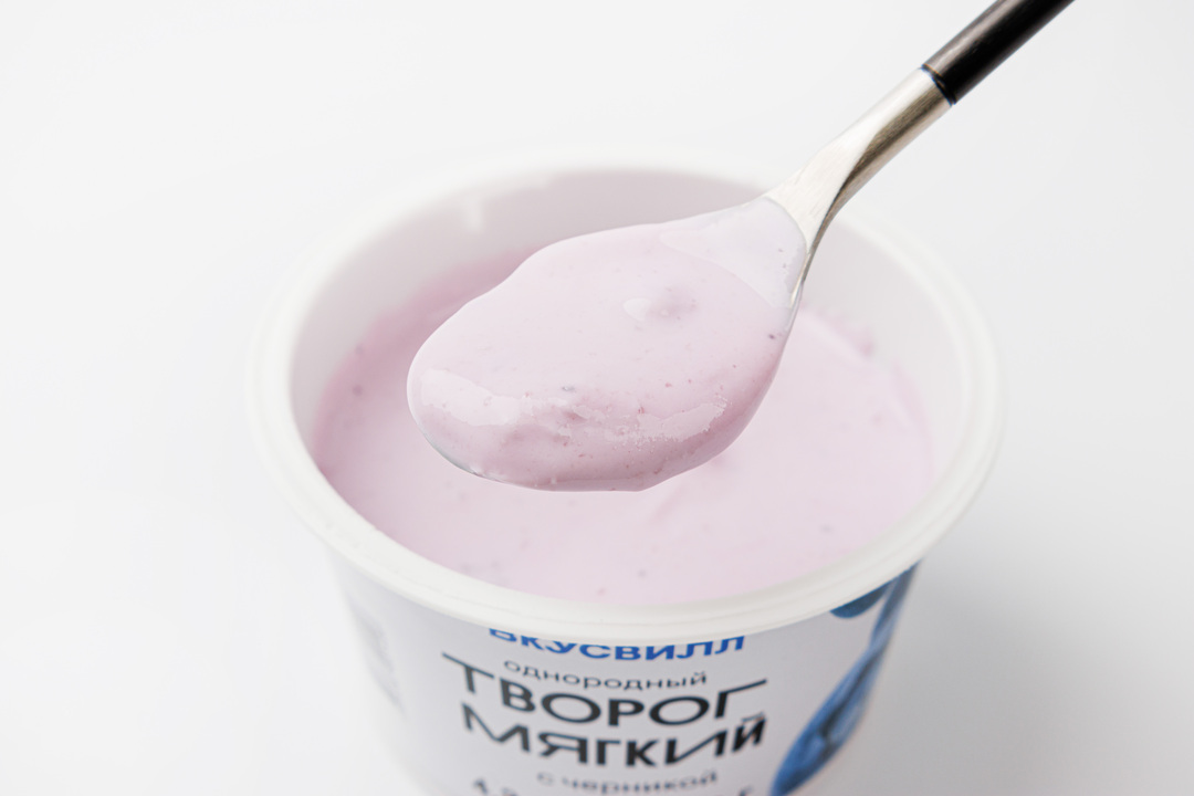 

Творог мягкий с черникой однородный 4,2%