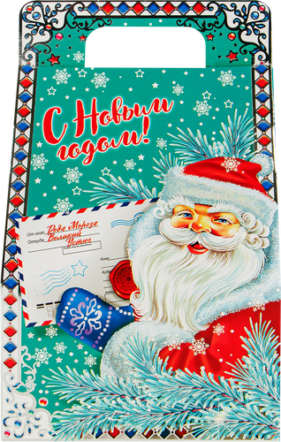 

Новогодний подарок КФ Пермская Ларец 400 г