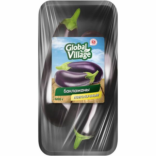 Баклажаны тепличные, 650г