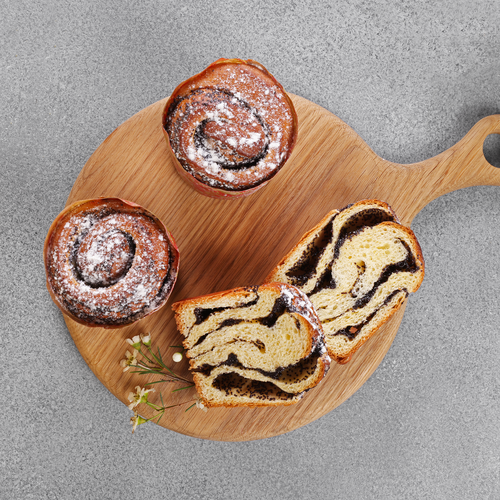 

Кулич Лента Fresh Краффин с маком, 1 шт. 110 г