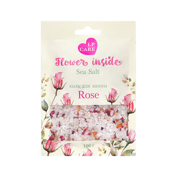 Соль для ванны Lp Care Роза 100 г