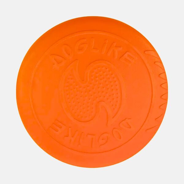 Игрушка для собак Doglike Тарелка летающая малая Оранжевый