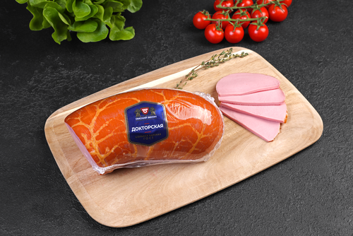 

Колбаса Омский Бекон Докторская ГОСТ вареная вес