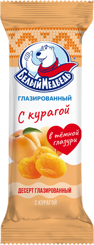 

Десерт Белый Медведь глазированный с курагой 23% 40 г