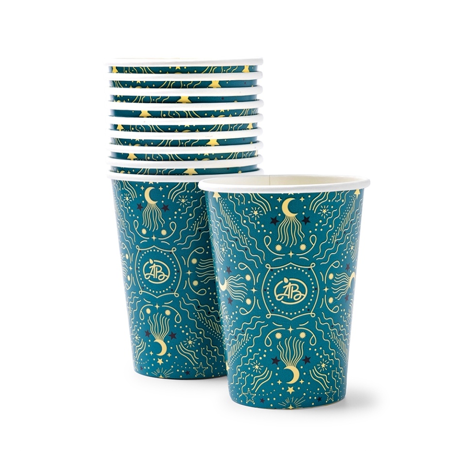 

Стаканы одноразовые «Азбука вкуса» классическая коллекция 0.3 л, упк. 10 шт., зеленые, Россия