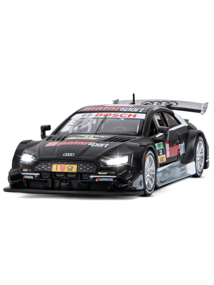 

Машинка металлическая 1:32 Audi RS 5 DTM, чёрный матовый