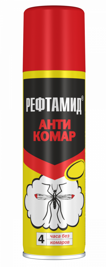 

Средство репеллентное Рефтамид Антикомар 145 мл