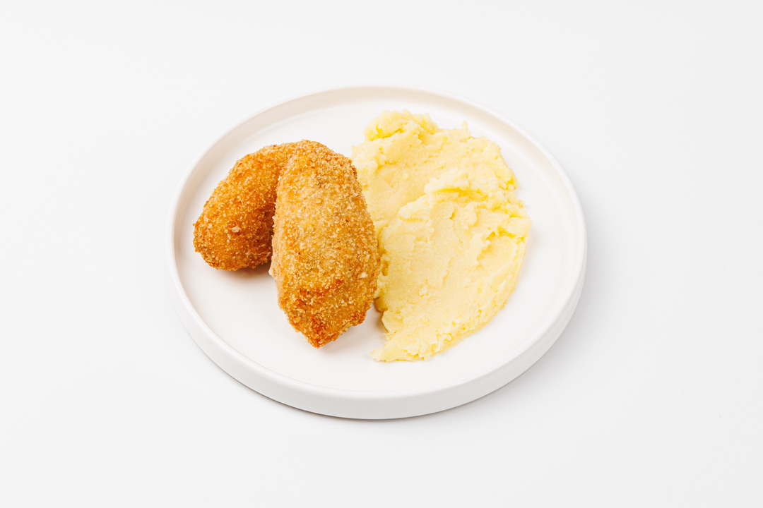 

Котлеты ВкусВилл По-киевски с сырной начинкой с картофельным пюре 270 г