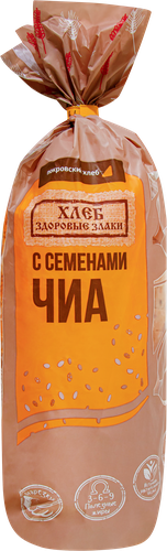 

Хлеб Покровский Хлеб Здоровые злаки с семенами чиа, 300 г