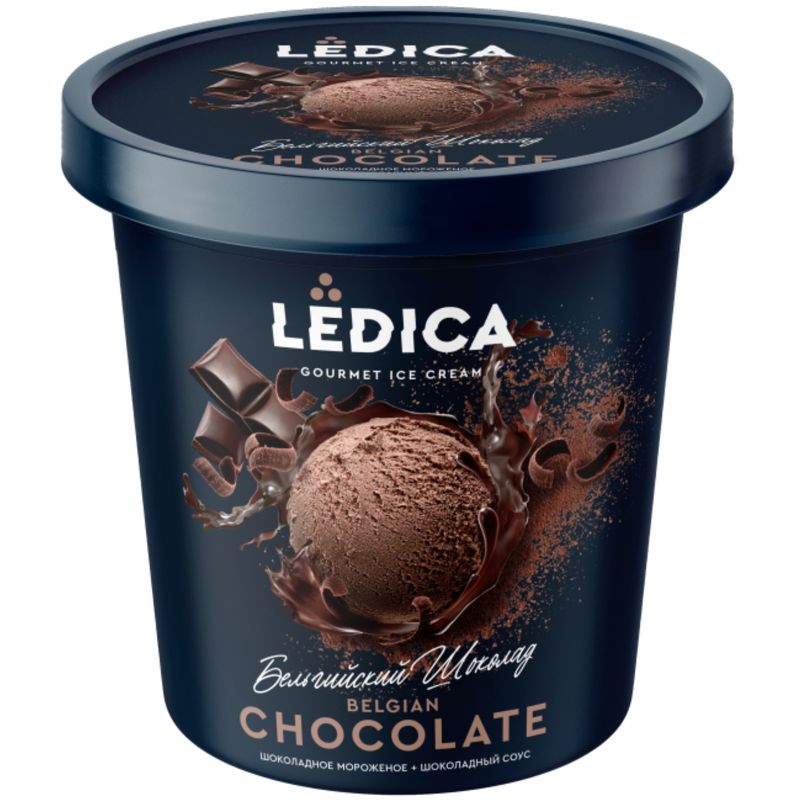 

Мороженое Ledica Бельгийский шоколад 300 г