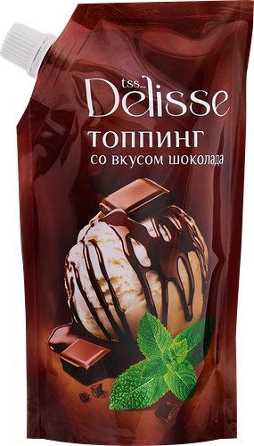 Топпинг Delisse со вкусом шоколада 270 г