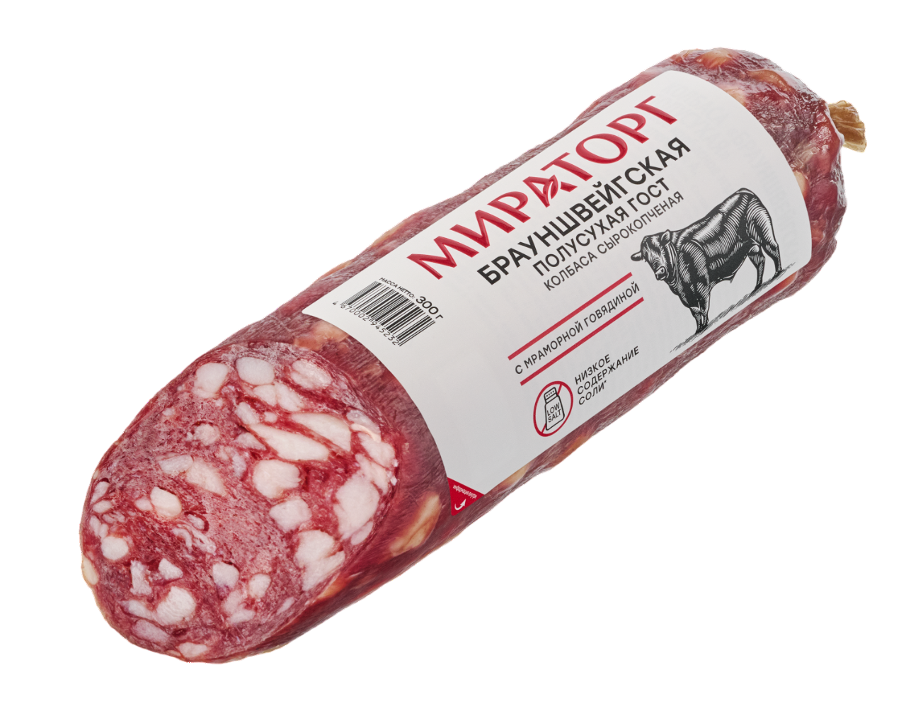 

Колбаса Мираторг Брауншвейгская 300 г