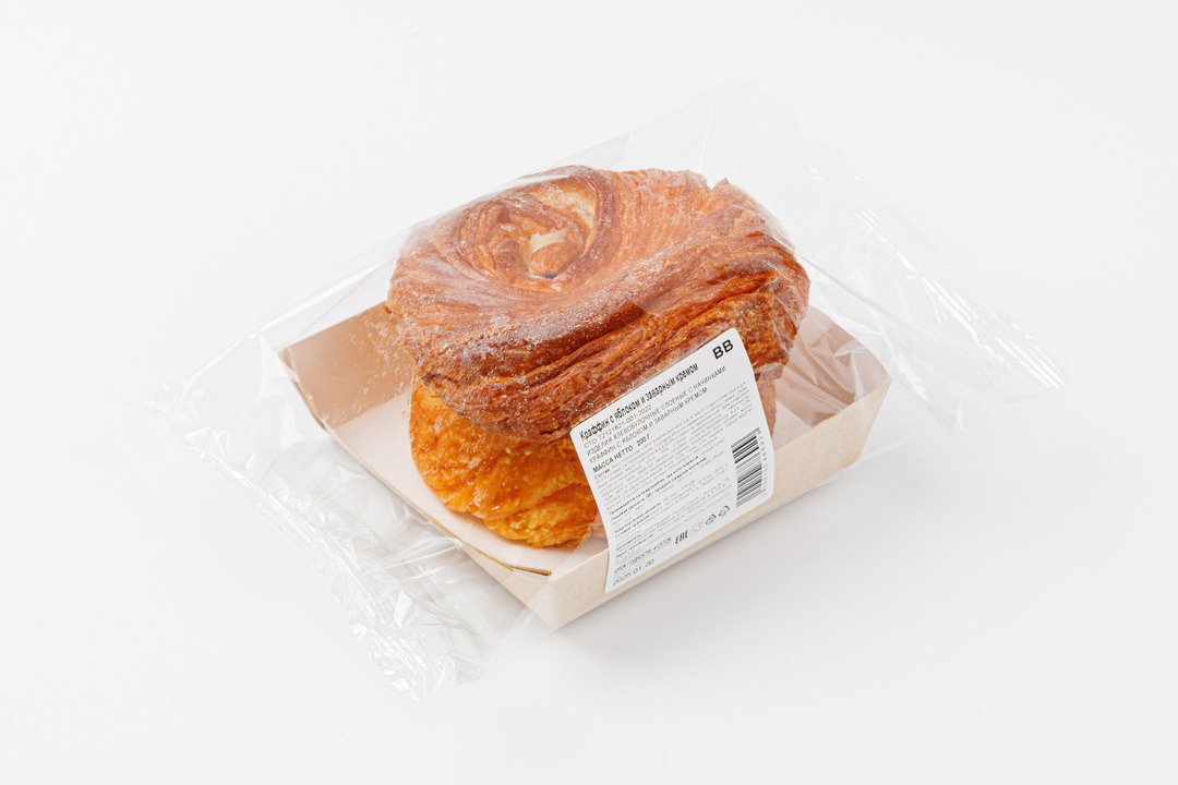 

Краффин с яблоком и заварным кремом 200 г