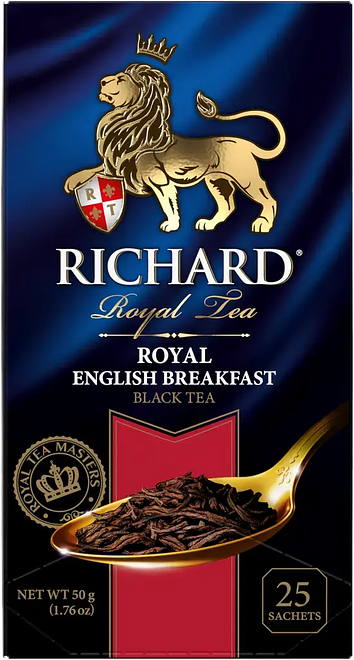 

Чай черный Richard Royal English Breakfast 25 пакетиков 50 г