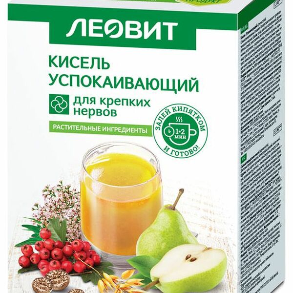Кисель Леовит успокаивающий 20 г 5 шт 