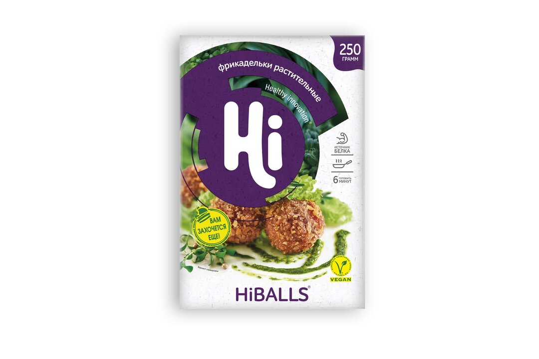 

Фрикадельки Hi HiBalls растительные замороженные 250 г