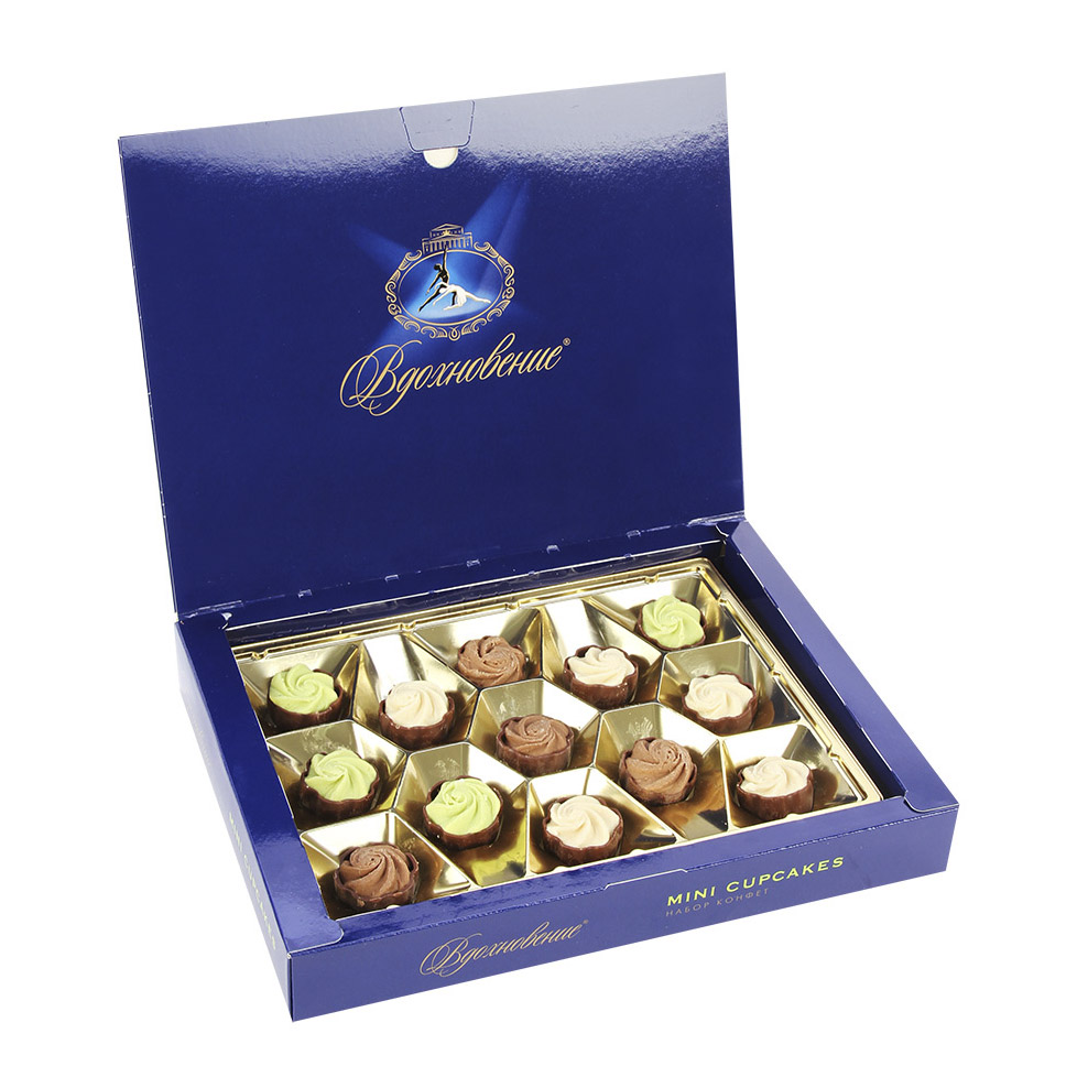 

Набор конфет Вдохновение Mini Cupcakes 165 г дизайн упаковки в ассортименте