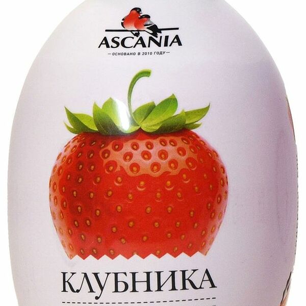Напиток Ascania Клубника сильногазированный 330 мл